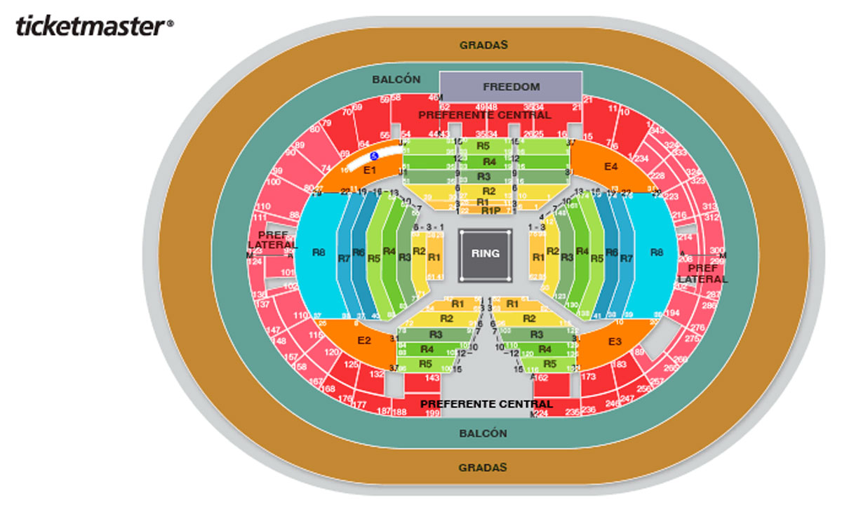 Arena México: Mapa y zonas para disfrutar de la lucha libre del CMLL ...